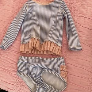 TWO PIECE TODDLER SWIMSUIT